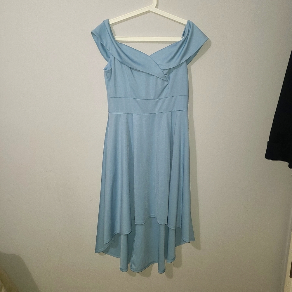 Jasambac High Low 1950s Style Dress